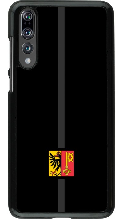 Coque Huawei P20 Pro - Canton GE noir
