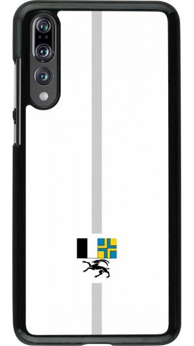 Coque Huawei P20 Pro - Canton GR blanc