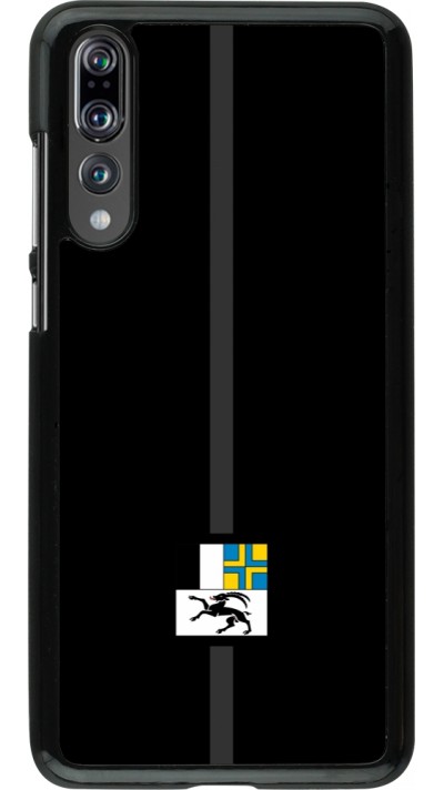 Coque Huawei P20 Pro - Canton GR noir
