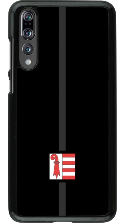 Coque Huawei P20 Pro - Canton JU noir