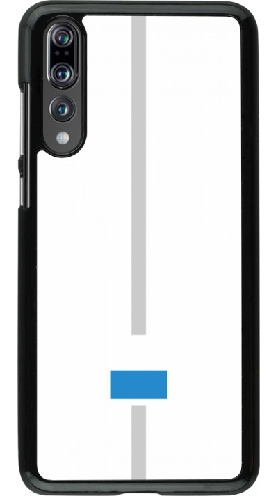 Coque Huawei P20 Pro - Canton LU blanc