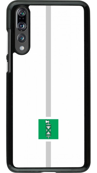 Coque Huawei P20 Pro - Canton SG blanc