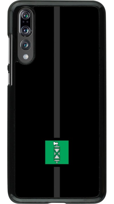 Coque Huawei P20 Pro - Canton SG noir