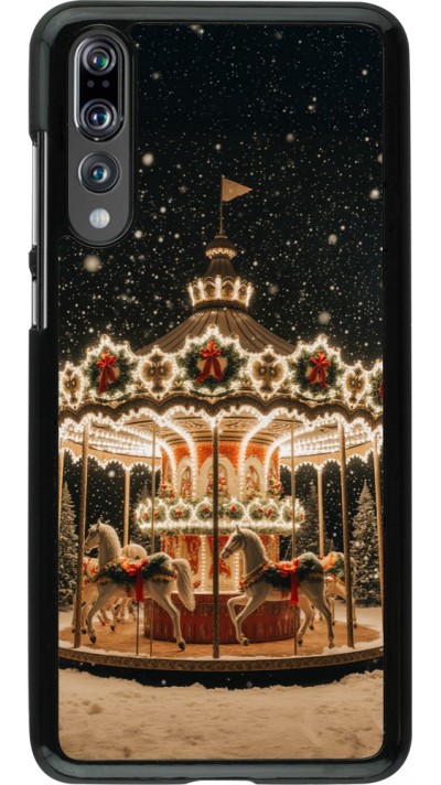 Huawei P20 Pro Case Hülle - Christmas 25 Carousel