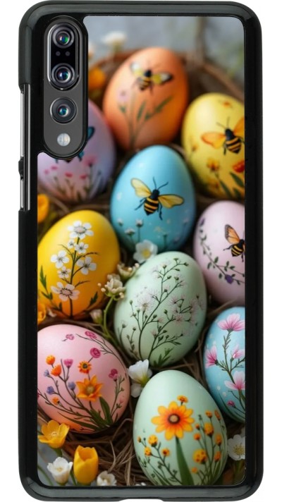 Coque Huawei P20 Pro - Easter 2026 Eggs with bees
