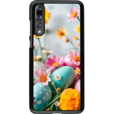 Coque Huawei P20 Pro - Easter 2026 Eggs with flowers