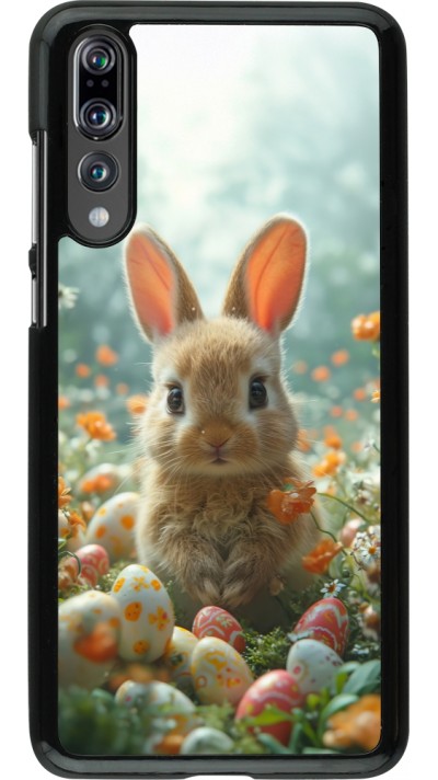 Coque Huawei P20 Pro - Easter 2026 Rabbit in the garden