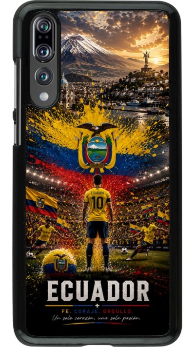 Coque Huawei P20 Pro - Football Équateur splash 2026
