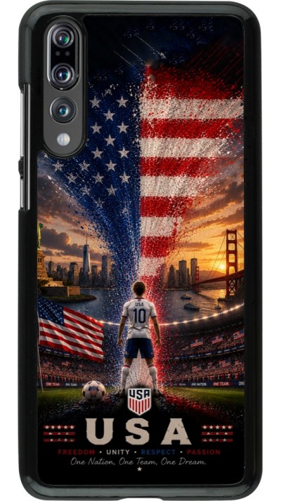 Coque Huawei P20 Pro - Football États-Unis splash 2026