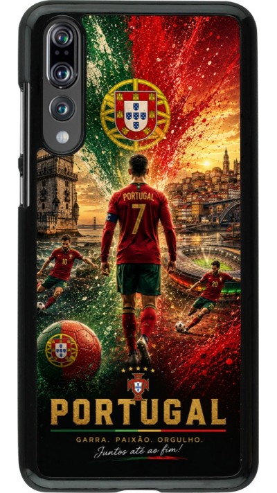 Coque Huawei P20 Pro - Football Portugal splash 2026
