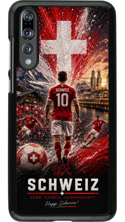 Coque Huawei P20 Pro - Football Schweiz splash 2026