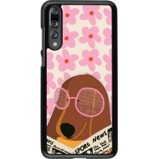 Coque Huawei P20 Pro - Dog with newspaper Spring 2026