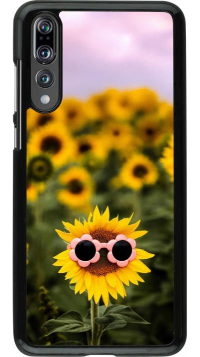 Huawei P20 Pro Case Hülle - Sunflower with glasses Spring 2026