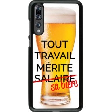 Hülle Huawei P20 Pro - Tout travail mérite sa bière
