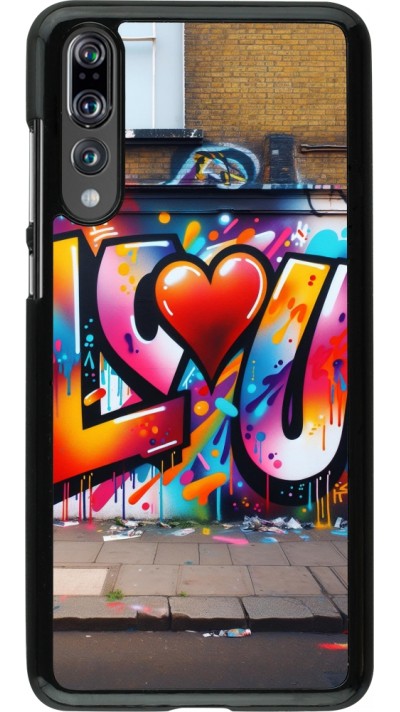 Coque Huawei P20 Pro - Valentine 2025 Love U Tag