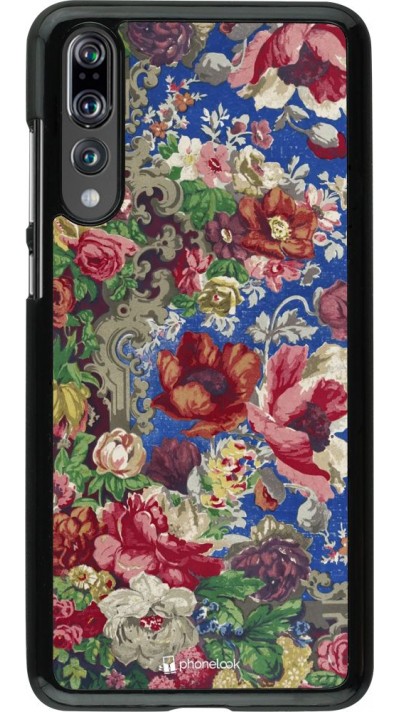 Coque Huawei P20 Pro - Vintage Art Flowers