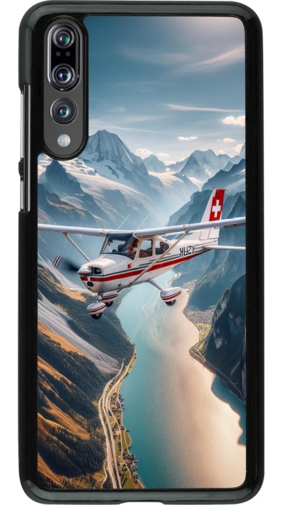 Coque Huawei P20 Pro - Vol Alpin Suisse