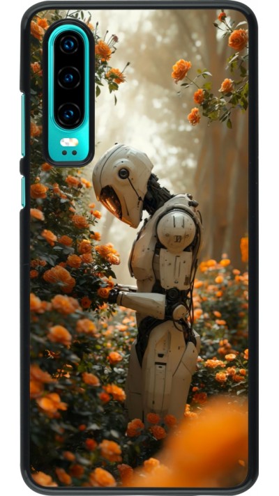 Coque Huawei P30 - Astronaut flowers 2025
