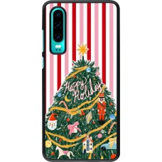 Coque Huawei P30 - Christmas 25 Happy Holiday