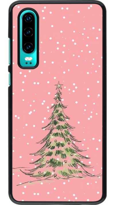 Coque Huawei P30 - Christmas 25 Pink Tree