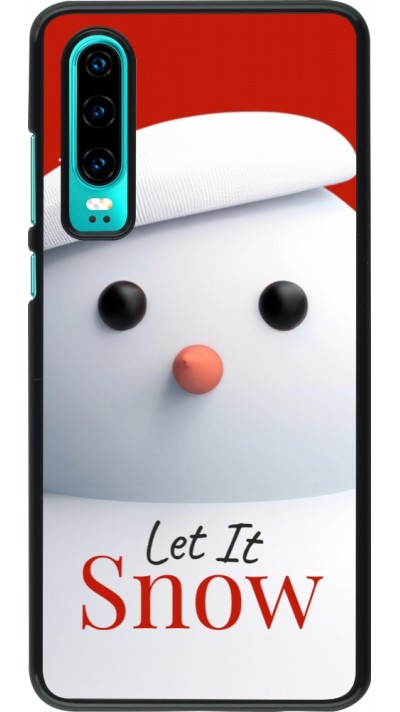 Coque Huawei P30 - Christmas 25 Xmas Snowman