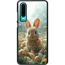 Coque Huawei P30 - Easter 2026 Rabbit in the garden
