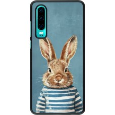 Coque Huawei P30 - Easter 2026 Rabbit navy