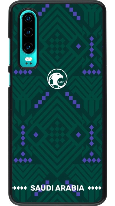 Coque Huawei P30 - Maillot de football Arabie saoudite 2026 personnalisable