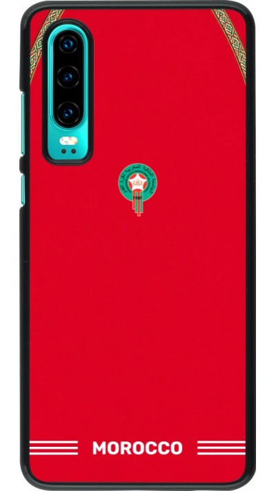 Coque Huawei P30 - Maillot de football Maroc 2026 personnalisable