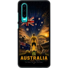 Coque Huawei P30 - Football Australie splash 2026