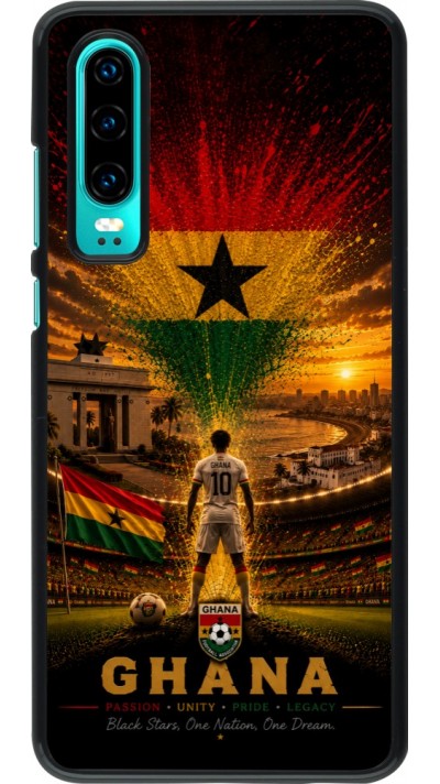 Coque Huawei P30 - Football Ghana splash 2026
