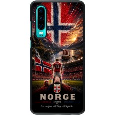Coque Huawei P30 - Football Norvège splash 2026