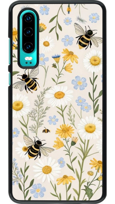 Coque Huawei P30 - Pattern bees 2026