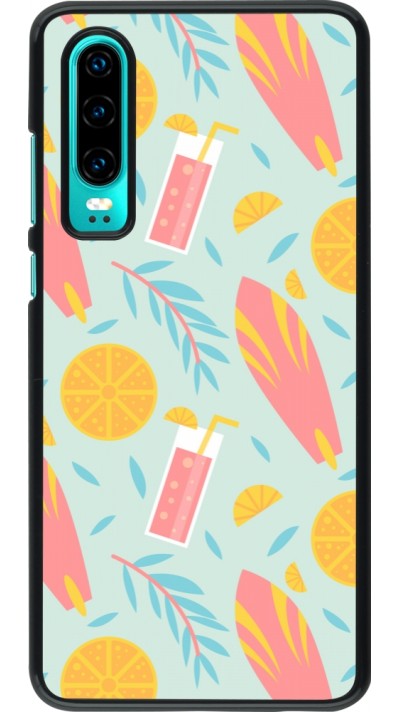 Coque Huawei P30 - Summer 2025 Pattern citron