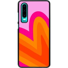 Coque Huawei P30 - Valentine 2024 heart gradient
