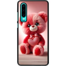Coque Huawei P30 - Valentine 2024 Ourson rose