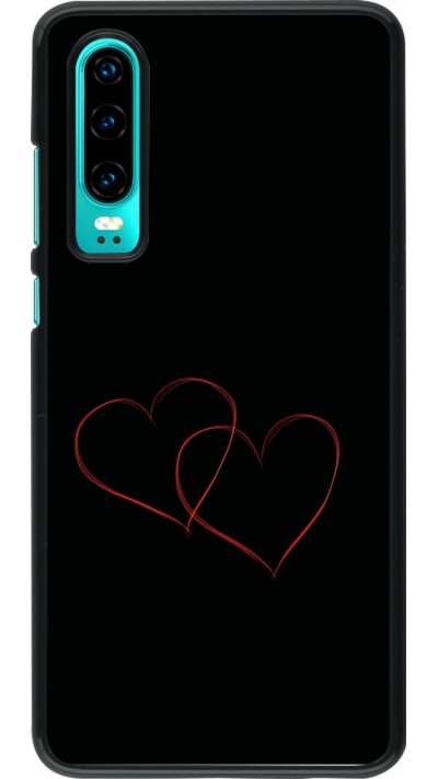 Coque Huawei P30 - Valentine 2023 attached heart