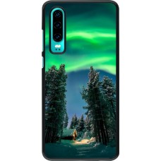 Coque Huawei P30 - Winter 22 Northern Lights