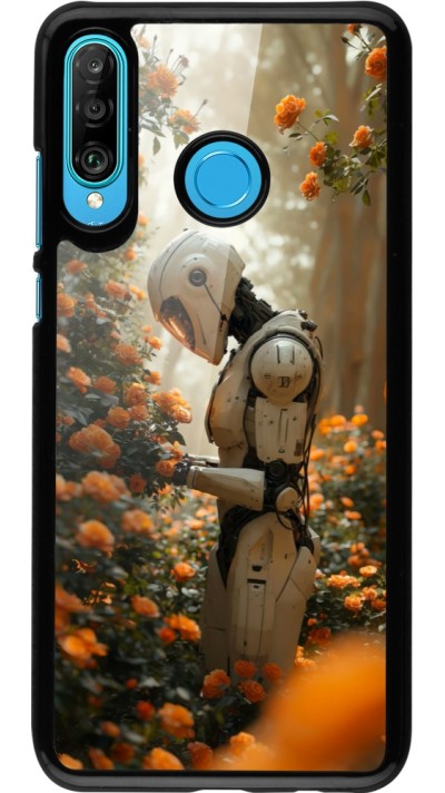 Huawei P30 Lite Case Hülle - Astronaut flowers 2025