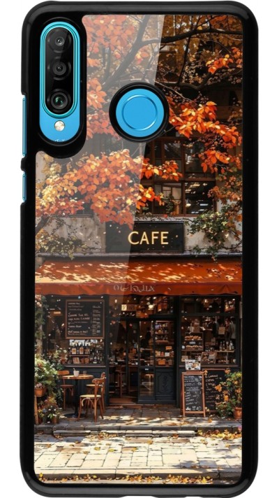 Coque Huawei P30 Lite - Autumn 25 Coffee shop