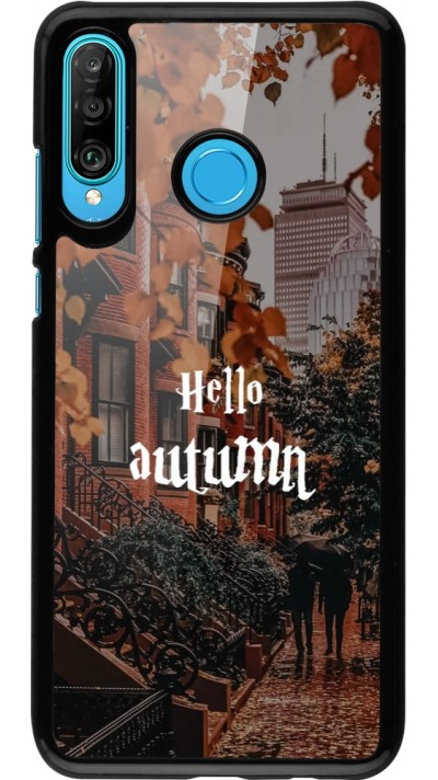 Coque Huawei P30 Lite - Autumn 25 Hello autumn