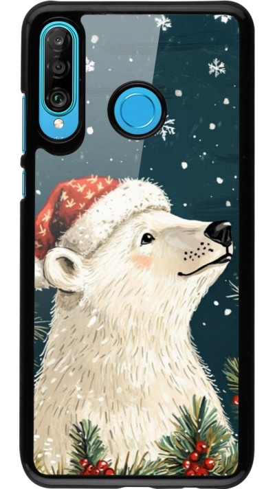 Coque Huawei P30 Lite - Christmas 25 Bear