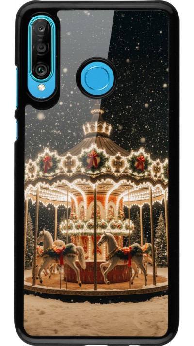 Coque Huawei P30 Lite - Christmas 25 Carousel