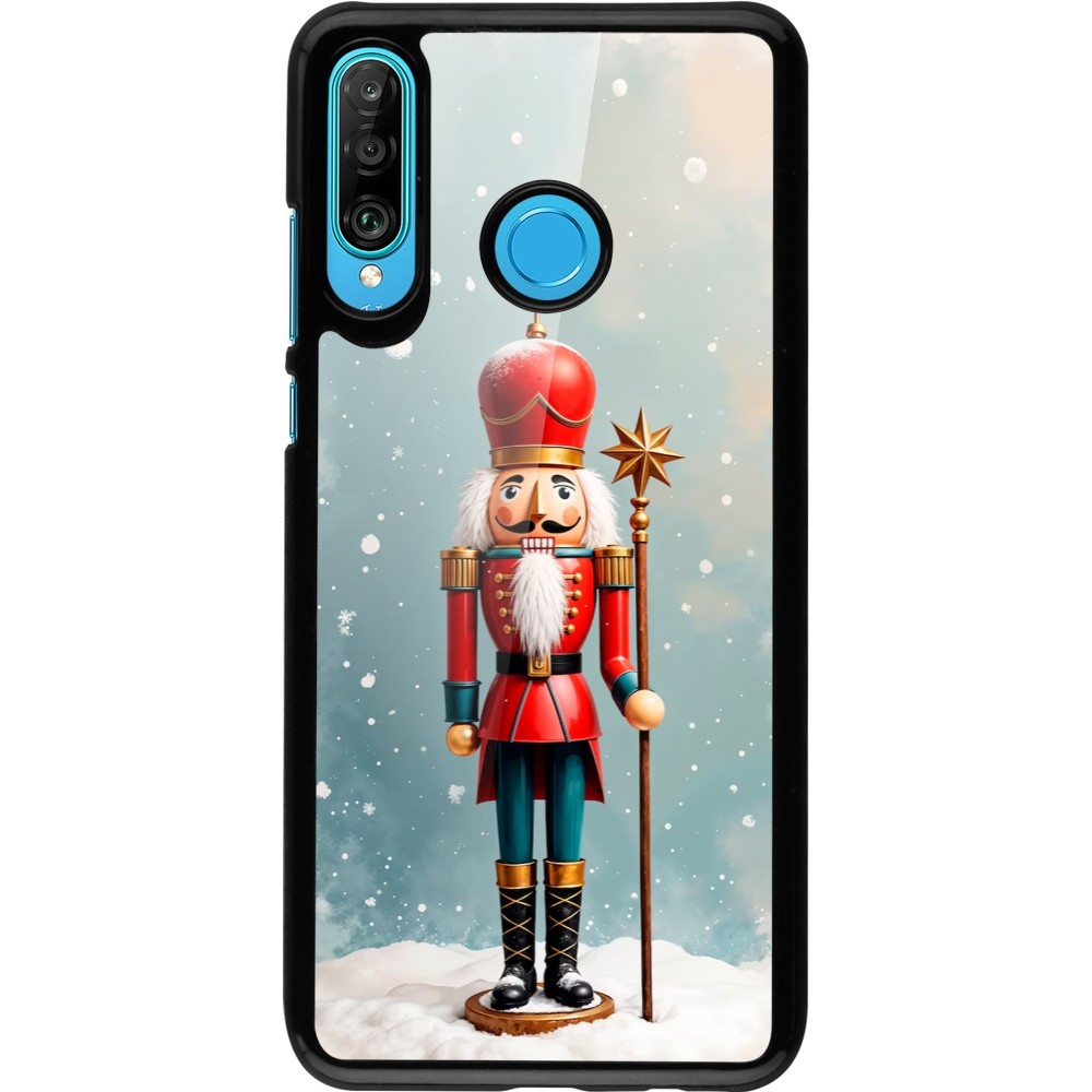 Coque Huawei P30 Lite - Christmas 25 Nutcracker Snow