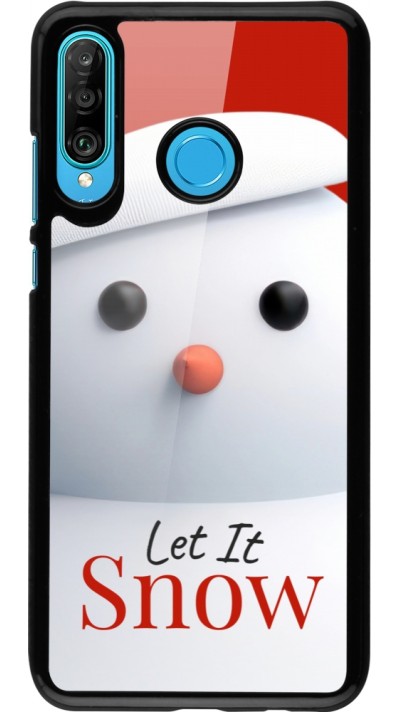Coque Huawei P30 Lite - Christmas 25 Xmas Snowman