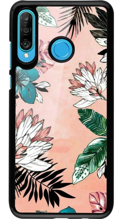 Huawei P30 Lite Case Hülle - Flowers Artprint