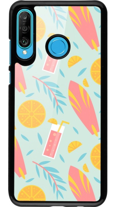 Coque Huawei P30 Lite - Summer 2025 Pattern citron