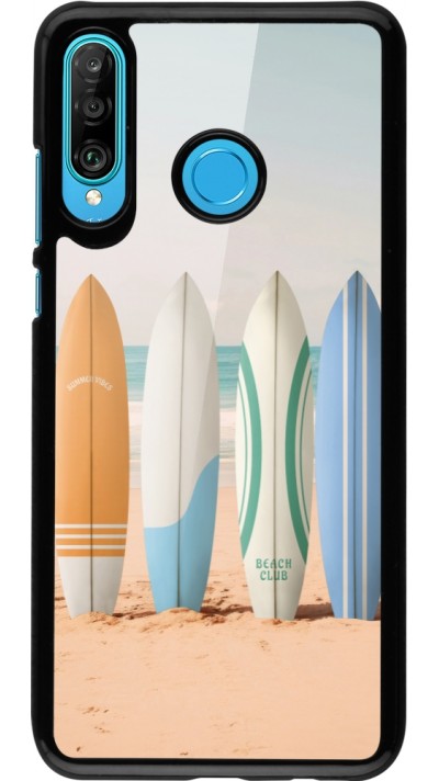 Huawei P30 Lite Case Hülle - Summer surfboard 2025