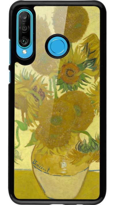 Coque Huawei P30 Lite - Tableau art - Les Tournesols - Van Gogh