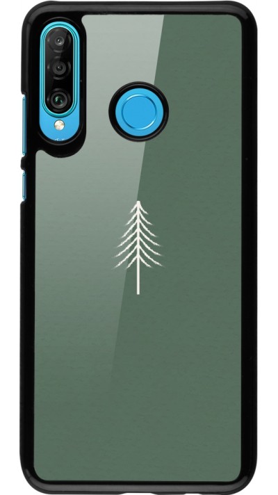 Coque Huawei P30 Lite - Christmas 22 minimalist tree